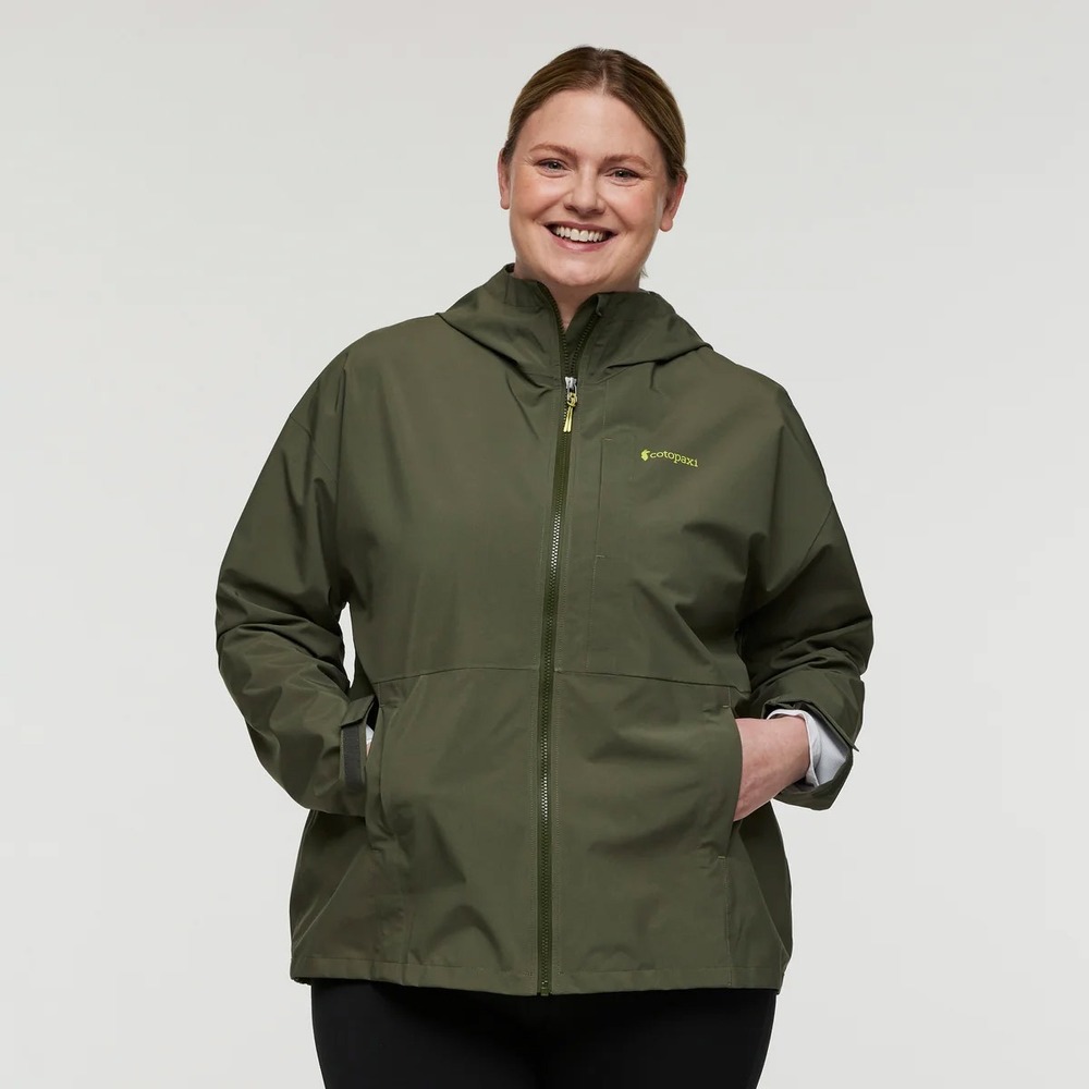Cotopaxi Cielo Rain Jacket Fatigue Green Small New With Tags